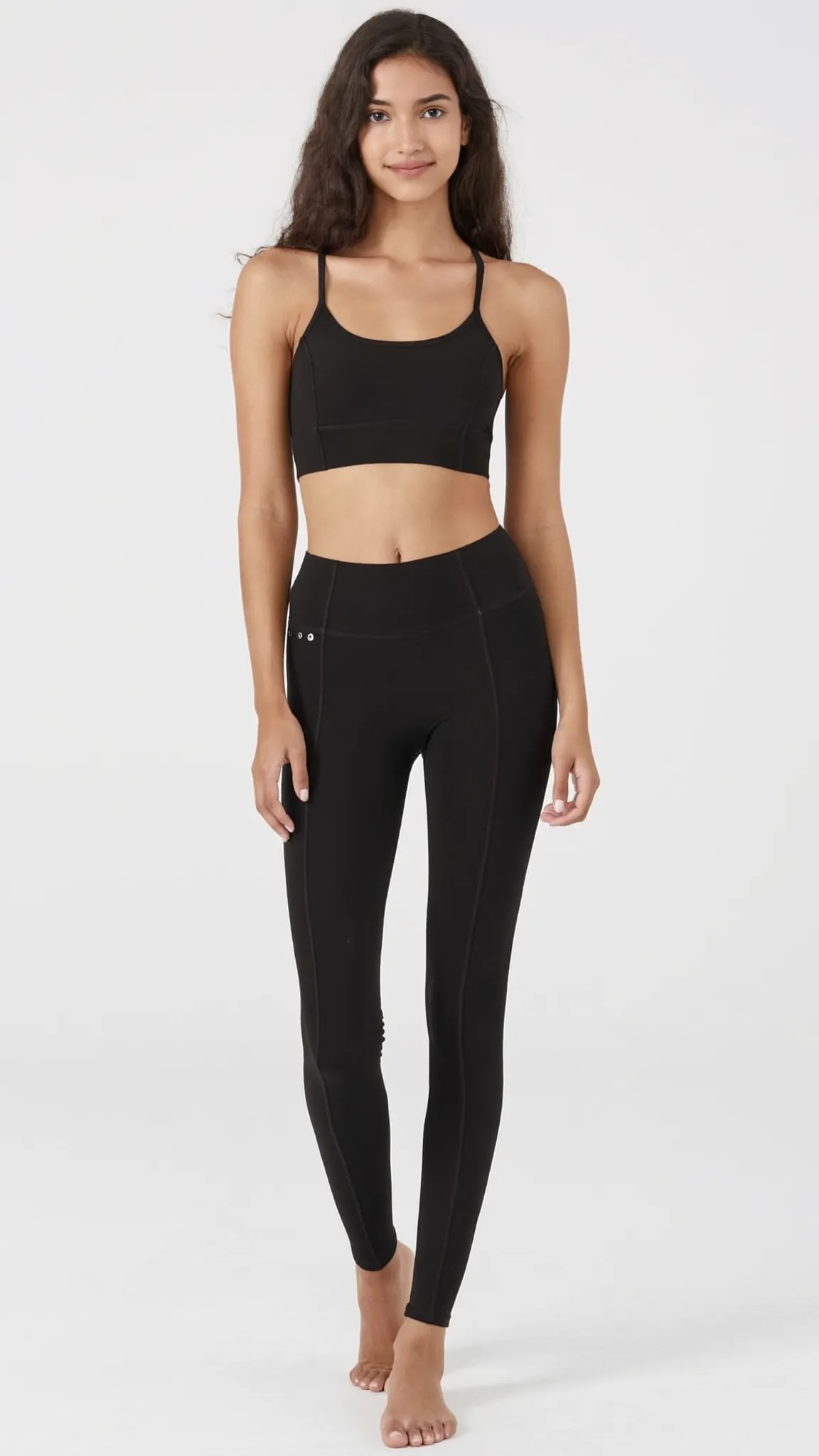 High-Waist Leggings in Black — The Pocket Legging Lab style look