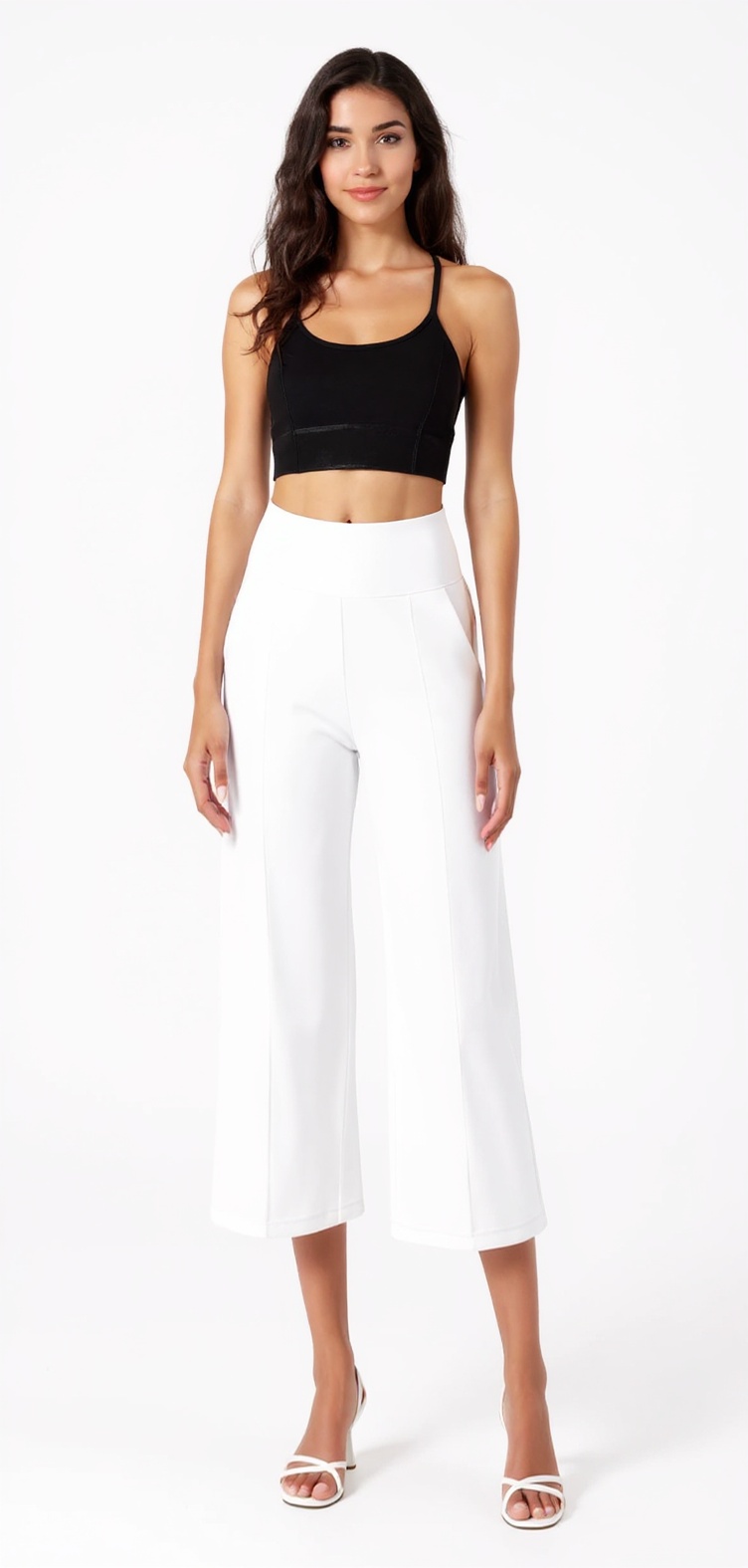 Capri Leggings in White — The Pocket Legging Lab style look